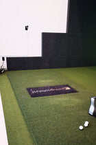 A99Golf Premium Turf Golf Mat: 5x3.3ft Thickened Golf Practice Hitting Mat, Indoor & Outdoor Golf Training Swing & Chipping Mat for Backyard True Feel Turf Synthetic Grass Mat Super Thick - No Foam Pad Indoor Outdoor Home Use - Can Insert Real Tees