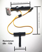 A99Golf Power Swing Cord Resistance Bands Exercise Fitness Yoga or Pilates Workout Gym Sports Golf Training Aids Right Hand