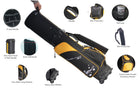 A99 Golf Travel Bag with Durable hard Top & TSA lock w/Wheels Premium Nylon Fabric, Golf Travel Bags for Airlines ,Protect Your Club for Safe Transport with Extra Travel cover