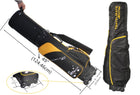 A99 Golf Travel Bag with Durable hard Top & TSA lock w/Wheels Premium Nylon Fabric, Golf Travel Bags for Airlines ,Protect Your Club for Safe Transport with Extra Travel cover
