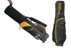 A99 Golf Travel Bag with Durable hard Top & TSA lock w/Wheels Premium Nylon Fabric, Golf Travel Bags for Airlines ,Protect Your Club for Safe Transport with Extra Travel cover