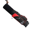 A99 Golf Travel Bag with Durable hard Top & TSA lock w/Wheels Premium Nylon Fabric, Golf Travel Bags for Airlines ,Protect Your Club for Safe Transport with Extra Travel cover
