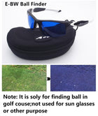 A99 Golf E-BW Eagle Eye Ball Finder Glasses Black White Frame Great Gift - it's for golfing use only