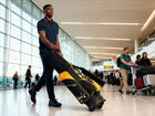 A99 Golf Travel Bag with Durable hard Top & TSA lock w/Wheels Premium Nylon Fabric, Golf Travel Bags for Airlines ，Protect Your Club for Safe Transport with Extra Travel cover
