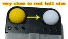 Pack of A99 Golf 4pcs Green Hole Cup Plastic Practice Aids Putting Putter + 1set Multi-Function Tees Set (15pcs 3-Prong Tees + 5pcs Direction Guide) + 3pcs PU Balls