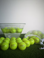 48pcs A99 Golf Floater Balls Floating Float Water Range Pool Pond Balls Water Fun Green w Mesh Carry Bag