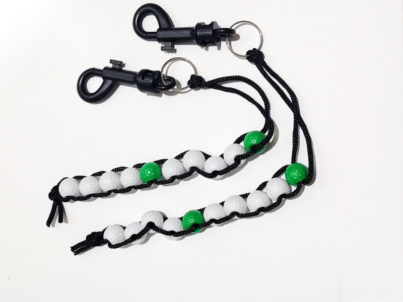 A99 Golf Beads green Stroke Shot Score Counter Keeper with Clip Club 2pcs or 3pcs