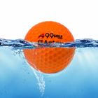 96pcs A99 Golf Floater Balls Floating Float Water Range Pool Pond Balls Water Fun Orange w Mesh Carry Bag