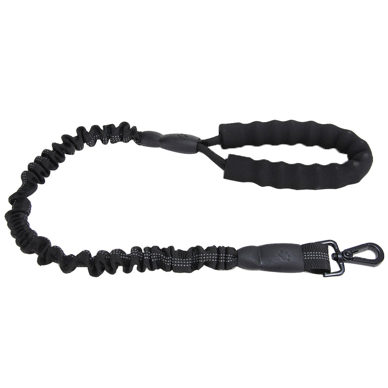 Dog Pet Leash Strap Comfortable Padded Handle Elastic Band Medium Large Leader