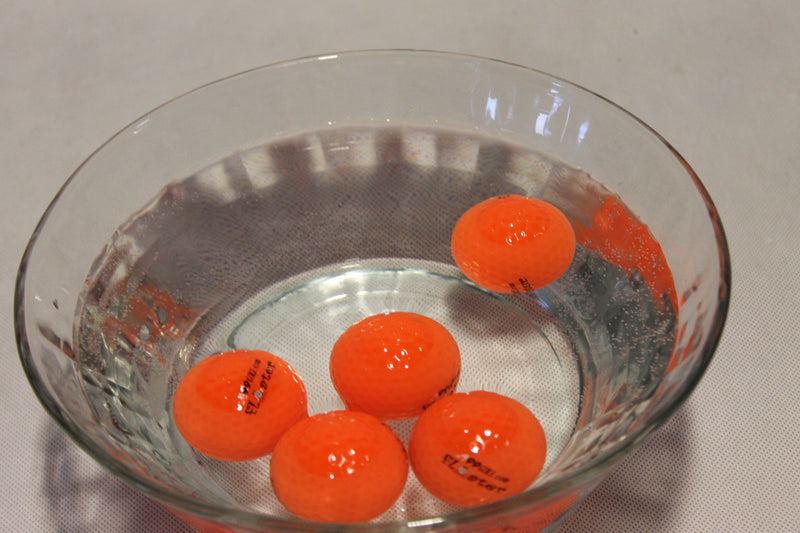 12pcs/pack A99 Golf Floater Balls Floating Float Water Range Pool Pond Balls Water Fun Orange