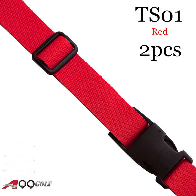 TS01 A99 Luggage Suitcase Packing Strap Belt Adjustable Quick Release Buckle Golf Trolley Bag Secure Webbing Strap 2pcs/set