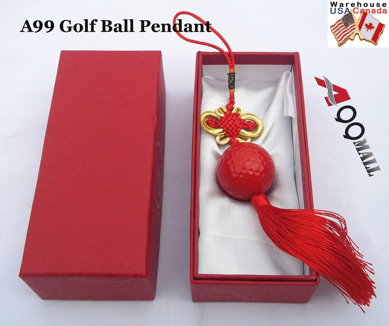 A99 Golf Ball Pendant for Car Accessories Car Decoration Decor Cute Car Ornament