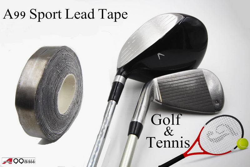 A99 Sport Lead Tape 100" X 1/2" Weighted on Clubs Tennis