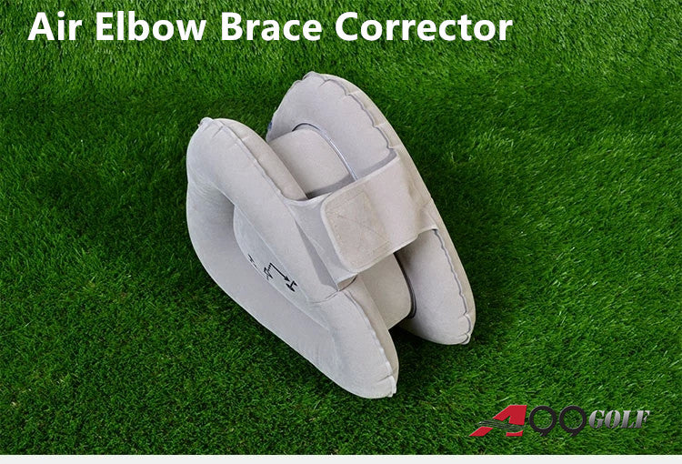 A99 Golf Air Inflation Elbow Brace Corrector Swing Trainting Aid Adjustable Swing Posture Correction