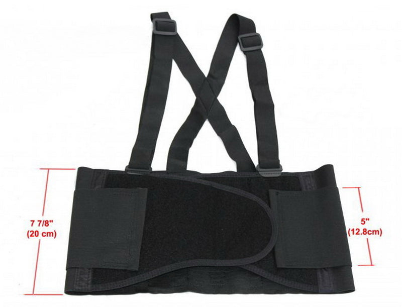 A99 Heavy Duty Lower Back & Waist Support with Suspenders Waist Belt Brace