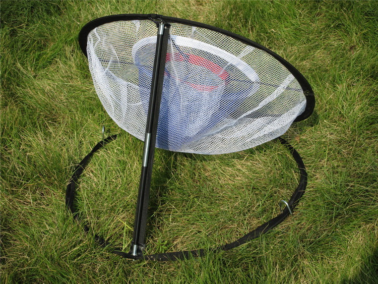 A99 Golf Duo Ring Pop up Chipping Net II w Carry Bag for Indoor Outdoor Practice Backyard Golf Net Chipping Target for Improving Short Game 20" Portable