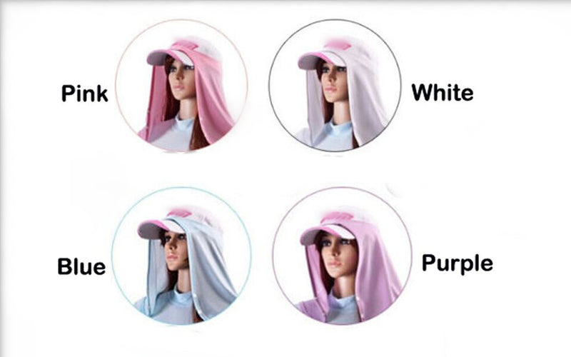 Women's Upf+50 Neck Cover Face Neck Protection Soft, Warn and Comfortable Suitable for Casual, Holiday, Summer Beach Activities, Out with Friends