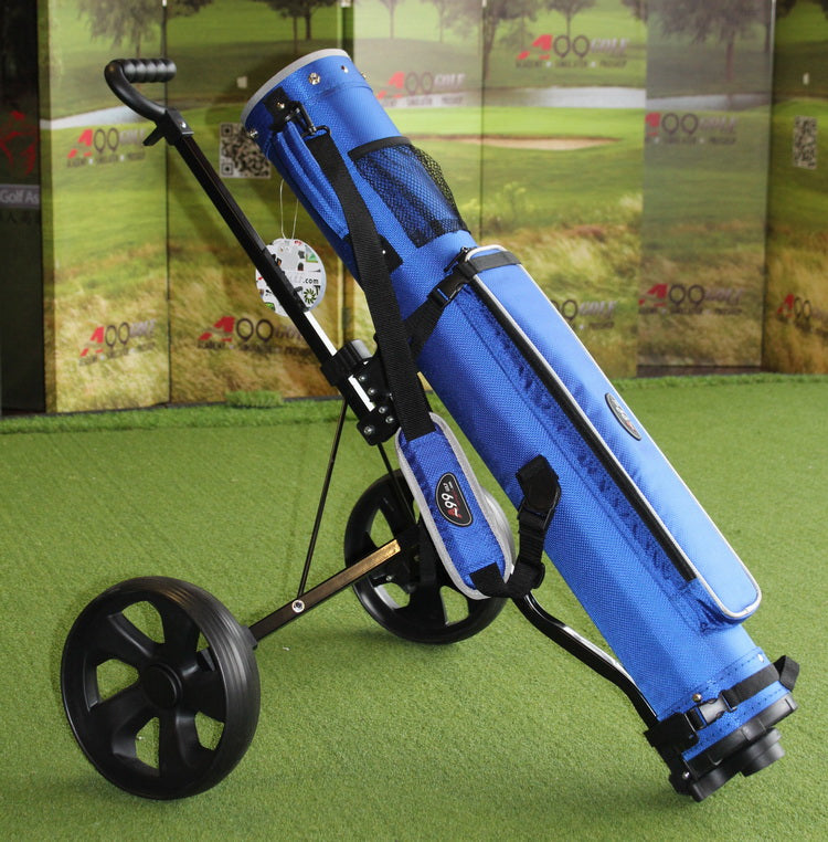 Local Pick up Only - Kids Golf Cart 2-Wheel Frame Kid Golf Push Pull Cart Trolley