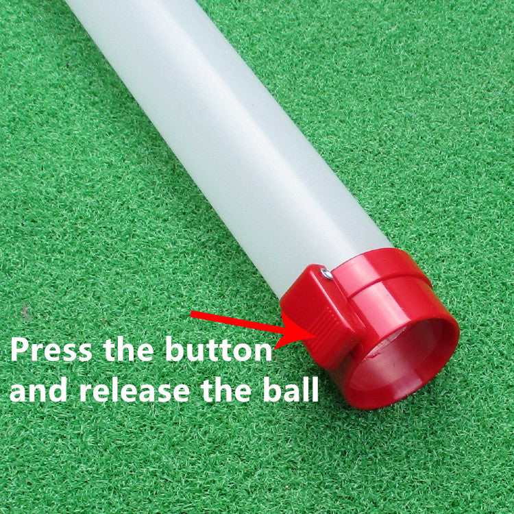A99 Golf Clear ABS Ball Pick up Tube II Plastic + 22pcs Random Air Flow balls