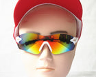 A99 Golf Multicolor Sun Glasses Rimless Sports Sunglasses for Men Women Outdoor Activities Running Cycling Fishing Driving Golf