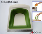 A99 Collapsible Scraper Chopper with Stainless Steel Edge Scraping and Cutting, Great for Carrying Food, Mixing Ingredients