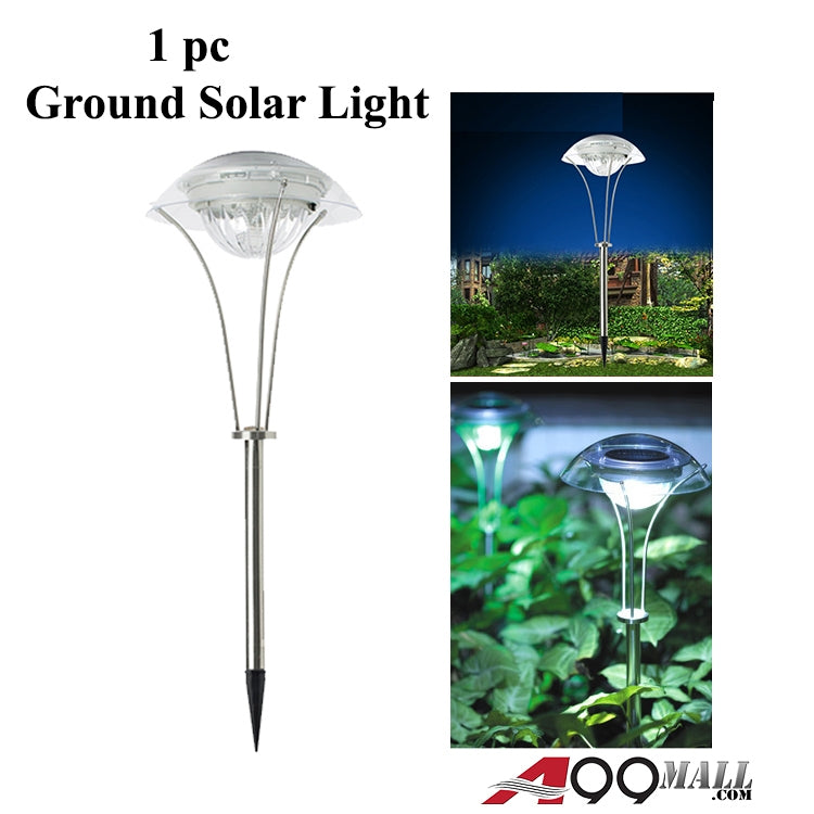 A99 DS-SSL Solar-Powered Stainless Steel Ground Light For Gardens