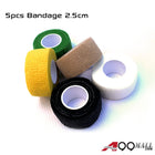 A99 1 pack/5roll Finger Guard-2.5cm Waterproof Elastic Self Adhesive Bandage Tape Finger Wrap Sports Care