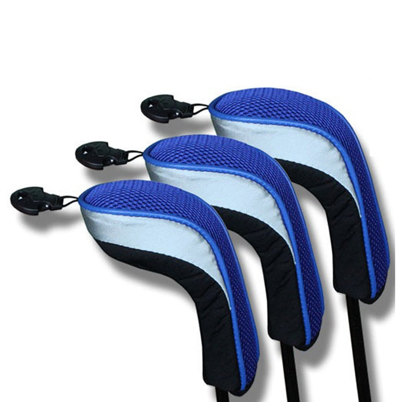 H103 Pack of 3 A99 Golf Hybrid Club Head Covers Interchangeable No. Tag