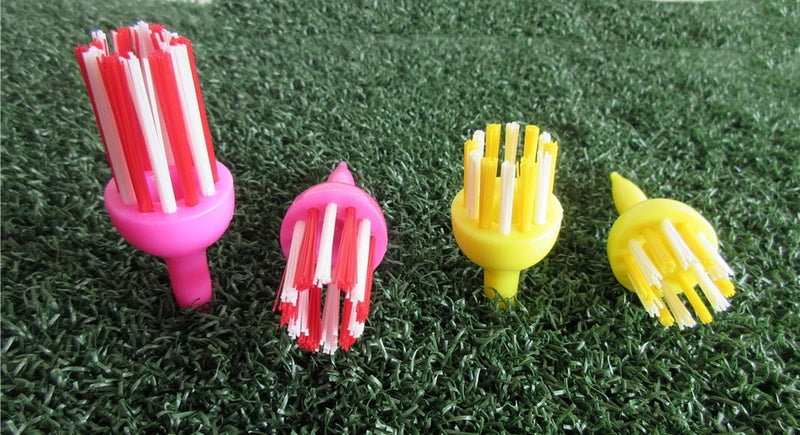 OUKENS Golf Tees Brush, 10pcs Golf Tees Brush Type Low