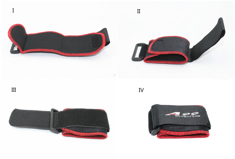 1 Pair A99 Golf Wrist Wrap Support Elastic Brace Sport Protector at Random