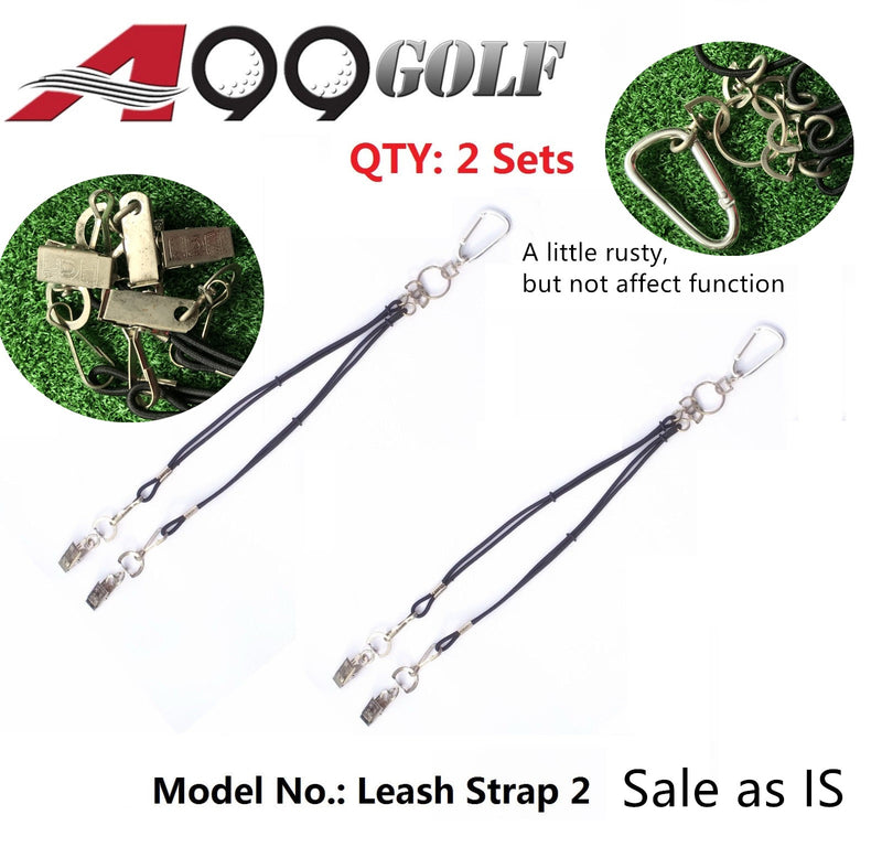 Stop Losing Golf Headcovers - A99 2 leash for Golf Head Cover With Bag Strap Sales as IS