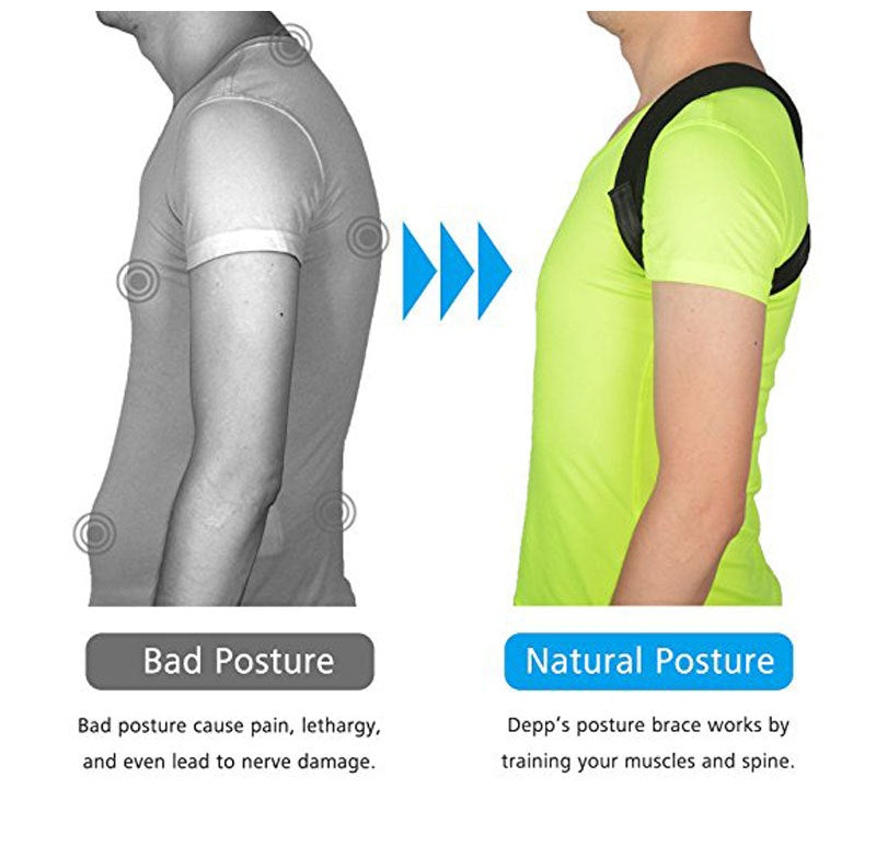 A99 Back Posture Corrector Clavicle Support Brace for Women & Men by P –  A99 Mall