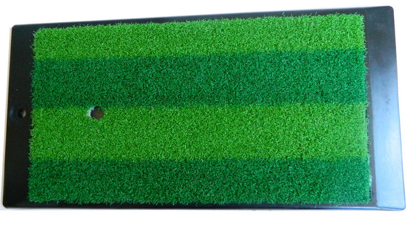 Local Pick up Only - 168R-4 Golf Hitting Mat Heavy Duty Rubber Base Turf Mat 16" x 8"(40.64cm X 20.32cm) w Free Rubber Tee Indoor Outdoor Use