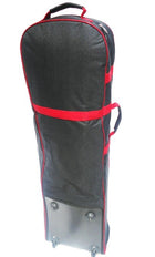 T07 Golf Travel Cover with Wheels Carry-on Bag with Red Trim to Carry Golf Bags and Protect Your Equipment On The Plane