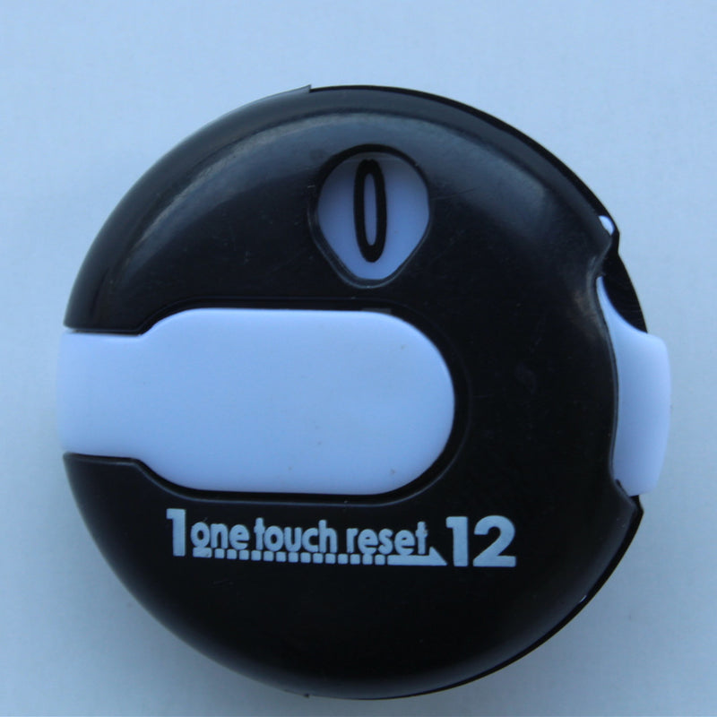 A99 Golf Zerofy Score Counter One Touch Reset Score Counter - Small Enough to Attach to Glove - Great for Clip on Golf Bag, Belt, Push Cart