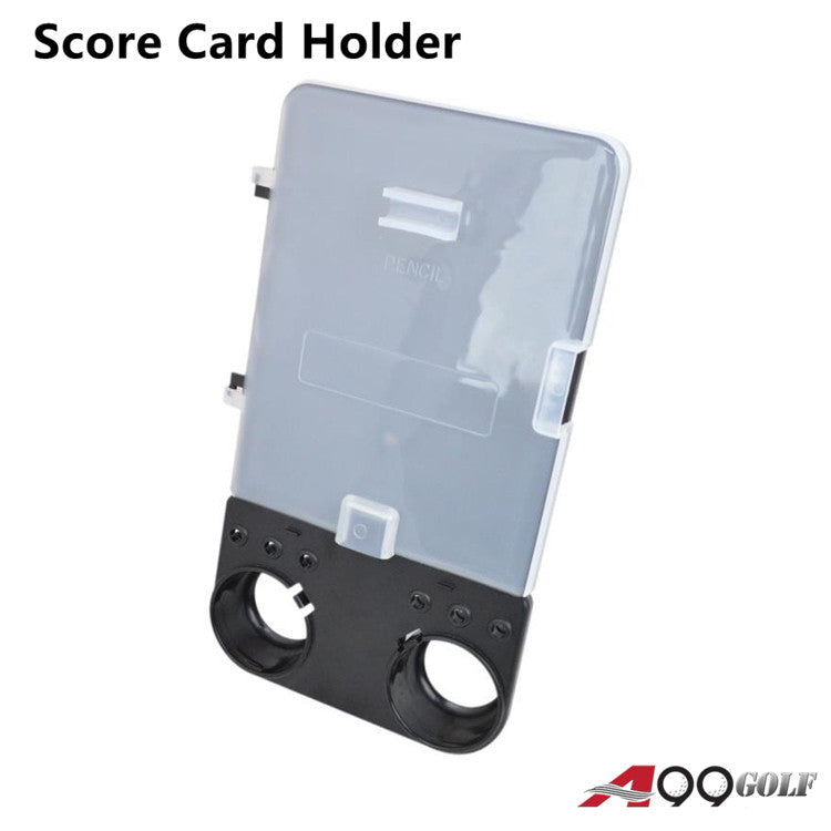 A99 Golf Cart Scorecard KIT Holder- Easy Carry, Fit Your Golf Cart Multi-Function Scoreboard Score Card Board Golf Training Accessories