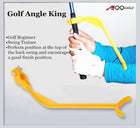 A99 Golf Super Band III Swing Practice Band Smooth Swing Training Aid Black + Golf Angle King Swing Wrist Coach Swing Trainer Guide Training Aids