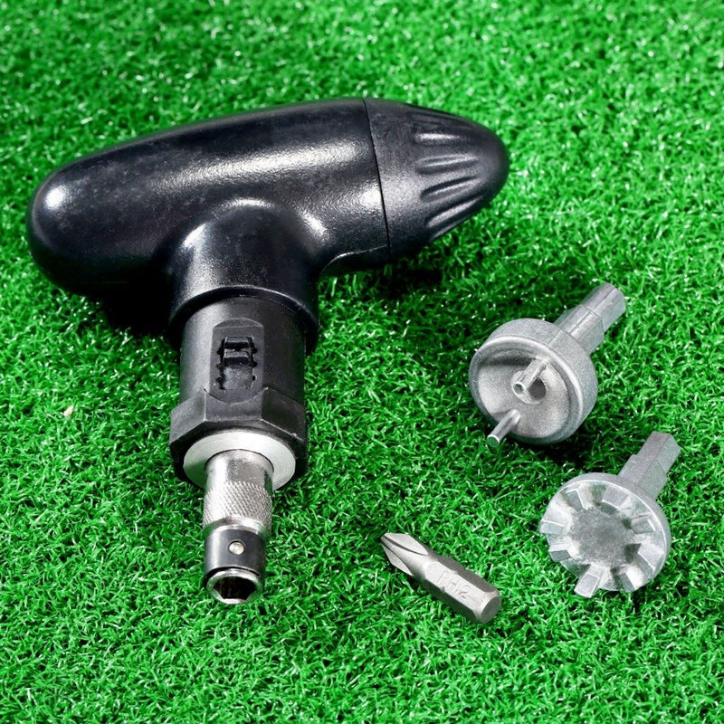 A99 Golf Deluxe Spike Wrench Remover Tool Golf Shoe Cleats Ratchet