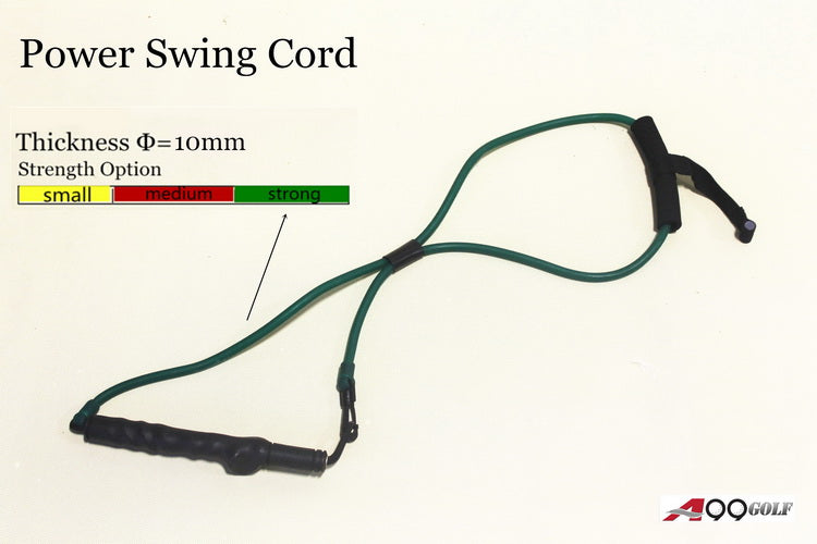 A99Golf Power Swing Cord Resistance Bands Exercise Fitness Yoga or Pilates Workout Gym Sports Golf Training Aids Right Hand