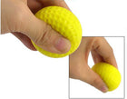 A99 Golf Elastic Practice Pu Balls Yellow Practice Training Balls for Driving Range, Swing Practice, Indoor Simulators, Outdoor & Home Use Floater Water Fun 12pcs/36pcs/50pcs/100pcs