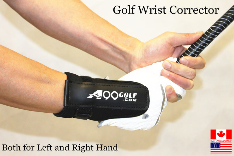 A99 Golf Sport Wrist Brace band Swing Training Practice Correct Cocking Aid