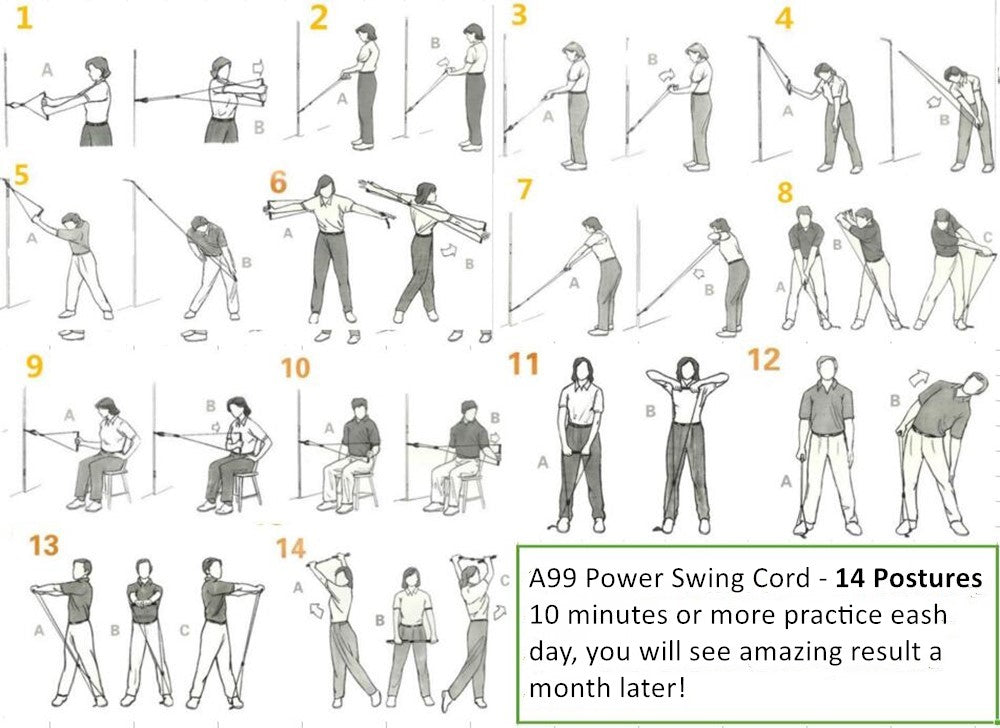 Golf Exercises To Do Using Resistance Bands Resistance Bands