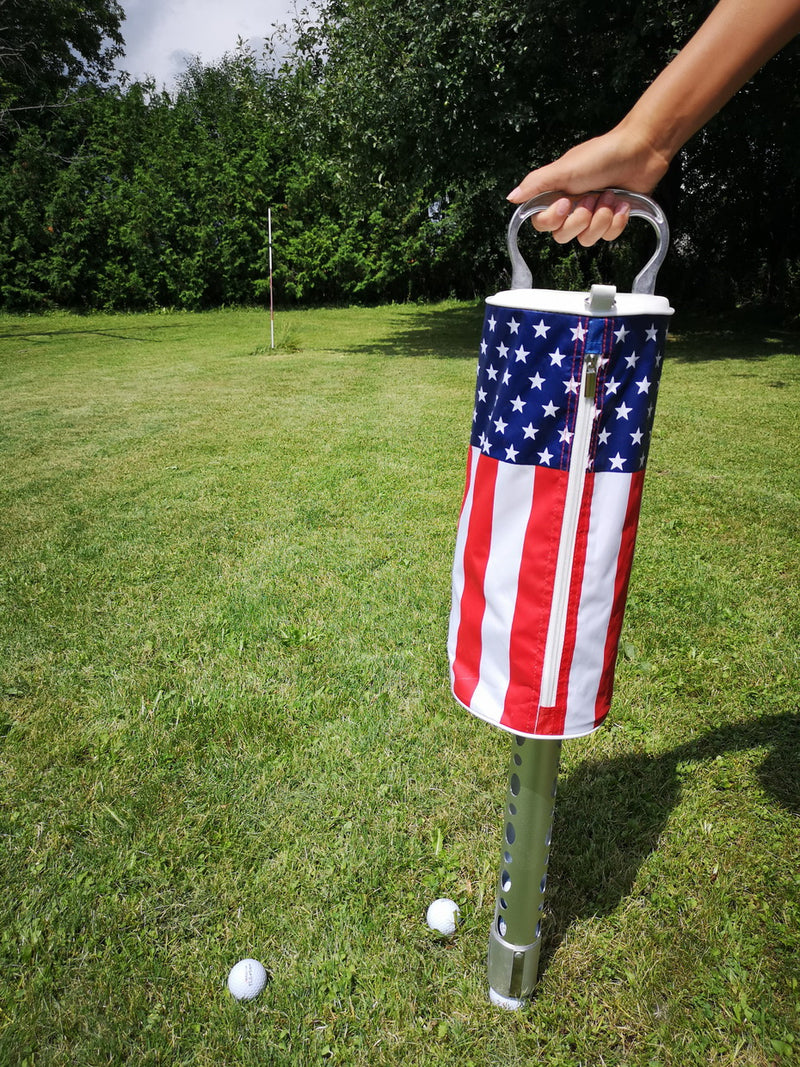 A99 Golf USA Shag Bag Pick Up Ball Storage - Hold up to 75-80 Golf Balls