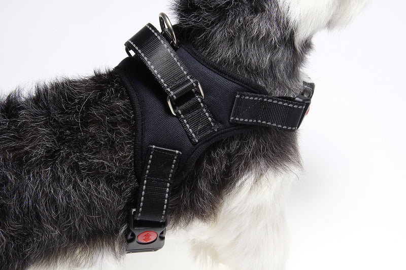 Saddle Shape Soft Padded Pet Harness Lead Walking Dog Vest Collar Chest Strap