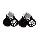 A99 PS047 4 Pcs Anti-Slip Pet Dog Cat Socks / Paw Protector / Traction Control for Indoor Wear, Knitted Pet Dog Cat Socks