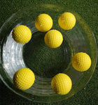 A99 Golf Elastic Practice Pu Balls Yellow Practice Training Balls for Driving Range, Swing Practice, Indoor Simulators, Outdoor & Home Use Floater Water Fun 12pcs/36pcs/50pcs/100pcs