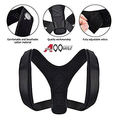 Posture Corrector for Women & Men Clavicle Back Brace Perfect for