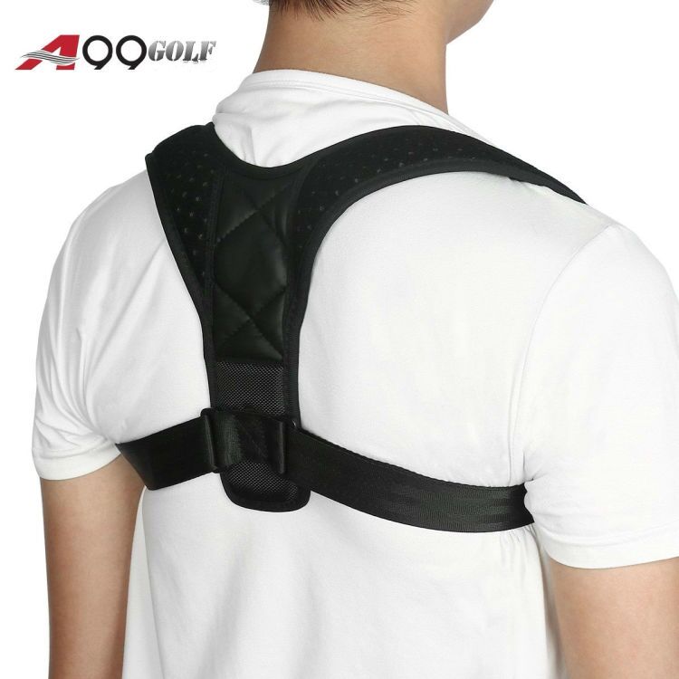 Back Posture Corrector Clavicle Support Brace for Women & Men by Potou - Helps to Improve Posture, Prevent Slouching and Upper Back Pain Relief