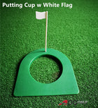 A99Golf Putting Cup Green With Random Flag Putting Training Aids Indoor for Home Use