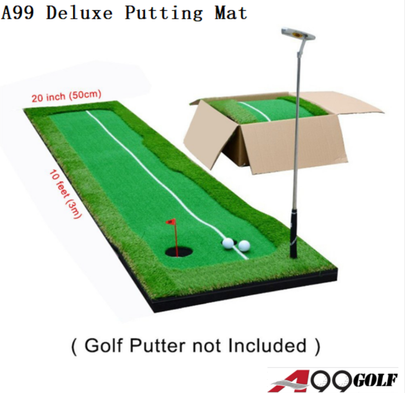 Local Pick up Only - A99 Golf Deluxe True Feel Putting Mat Driving Range Mat Putting Trainer Indoors Outdoors (20in x 10ft)